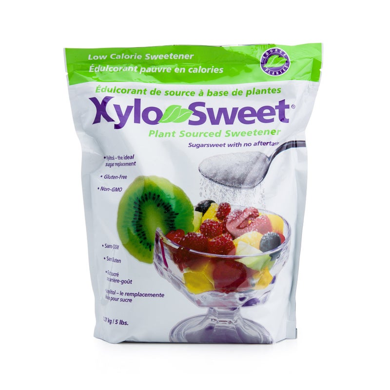 Xlear XyloSweet Plant Sourced Xylitol Sweetener - Pure Natural Sugar Substitute, Granules, Non-GMO, Gluten-Free, 5 Pound Bag (Pack of 2) - Image 1